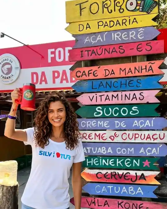 Forró na Padaria da Vila de Dunas de Itaúnas, Espírito Santo